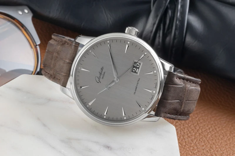 Glashütte Senator steel automatic men's watch 1-36-03-03-02-31 LP: 10700EUR [2604282]