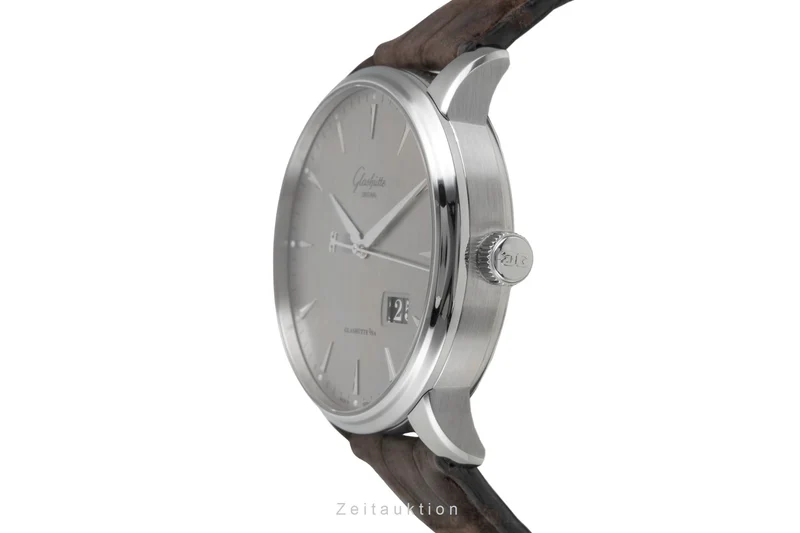 Glashütte Senator steel automatic men's watch 1-36-03-03-02-31 LP: 10700EUR [2604282]