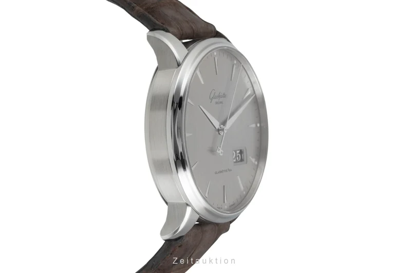 Glashütte Senator steel automatic men's watch 1-36-03-03-02-31 LP: 10700EUR [2604282]
