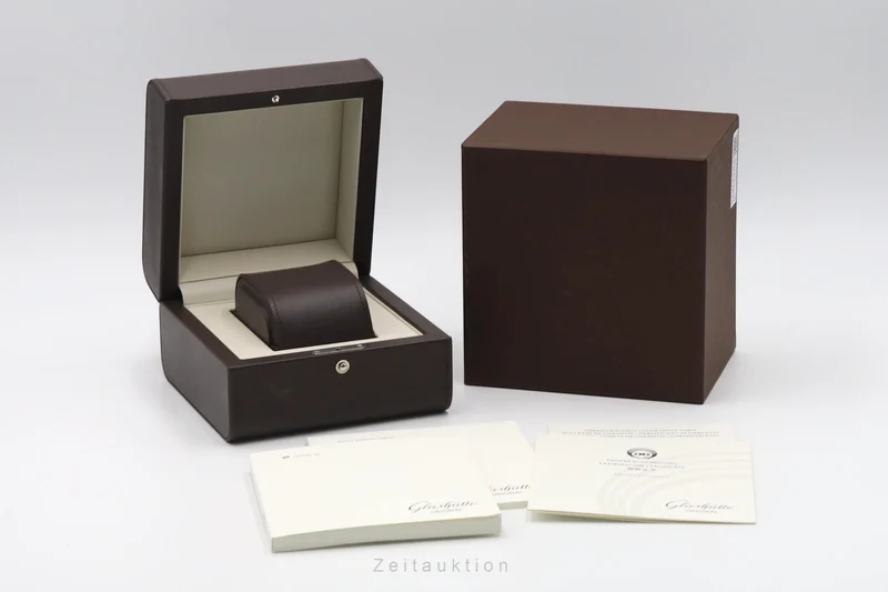 Glashütte Senator steel automatic men's watch 1-36-03-03-02-31 LP: 10700EUR [2604282]
