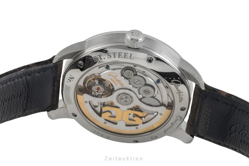 Glashütte Senator steel automatic men's watch 1-36-03-03-02-31 LP: 10700EUR [2604282]