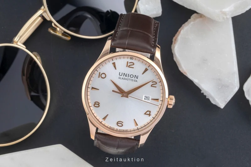 Union Glashütte Noramis 18 ct red gold automatic men's watch D900.407.A [2604248]