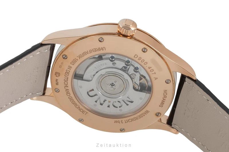 Union Glashütte Noramis 18 ct red gold automatic men's watch D900.407.A [2604248]