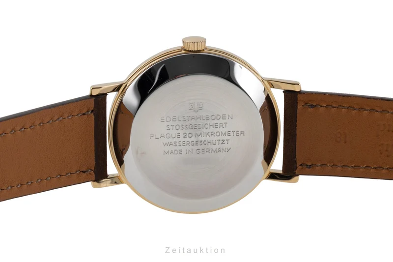 Glashütte Automat gilt-brass automatic men's watch Vintage [2604199]