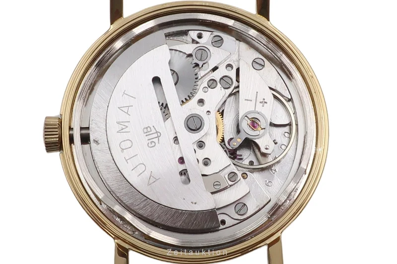 Glashütte Automat gilt-brass automatic men's watch Vintage [2604199]
