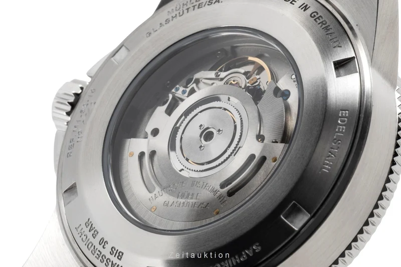Mühle Sportivo Travel GMT steel automatic men's watch M1-52-13 MB LP: 2950EUR [2604311]