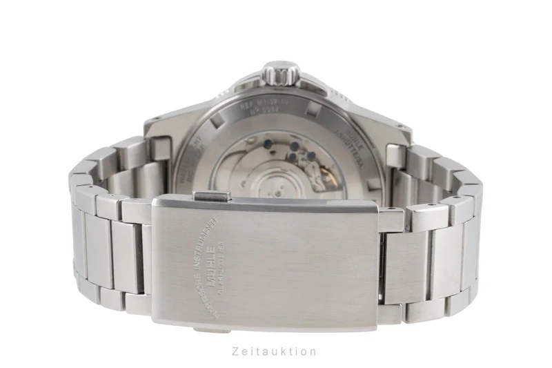 Mühle Sportivo Travel GMT steel automatic men's watch M1-52-13 MB LP: 2950EUR [2604311]