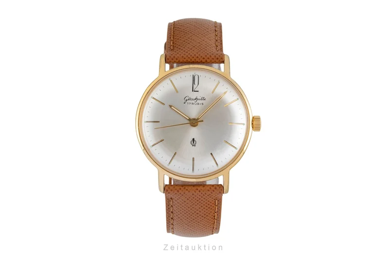 Glashütte gilt-brass manual winding men's watch Vintage [2604196]