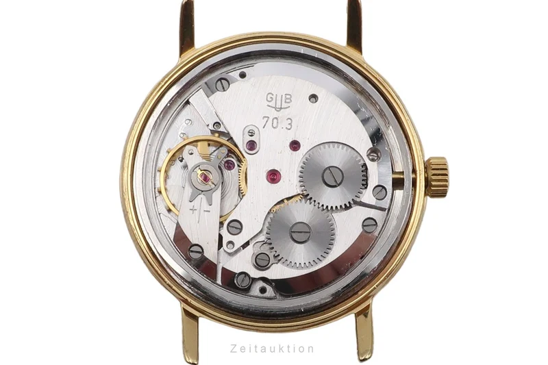 Glashütte gilt-brass manual winding men's watch Vintage [2604196]