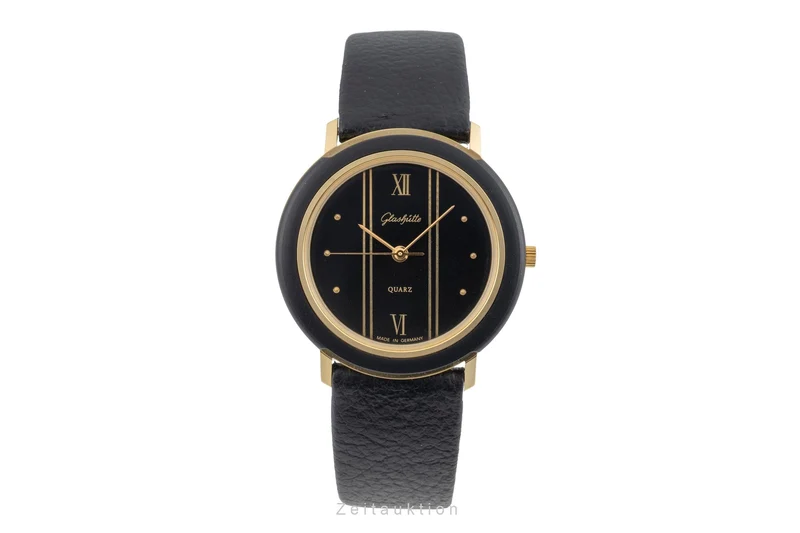 Glashütte gilt-brass quartz men's watch Vintage [2604155]