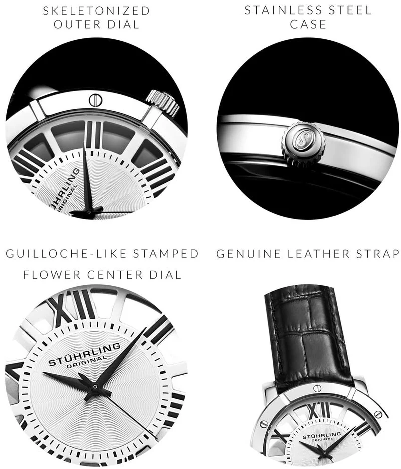 Stührling Winchester Advanced 881 Quartz 42mm Classic