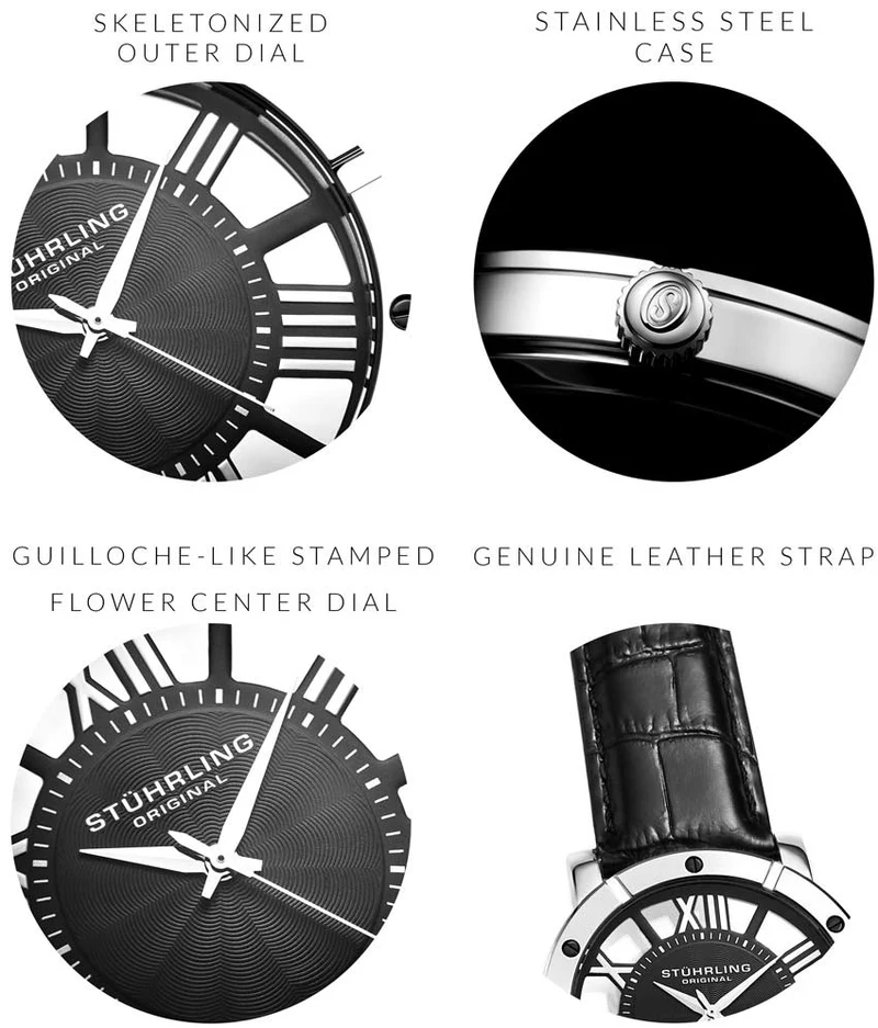 Stührling Winchester Advanced 881 Quartz 42mm Classic
