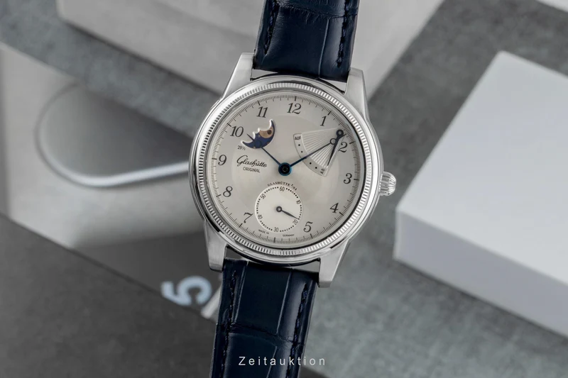 Glashütte 1845 steel manual winding men's watch 49-03-03-01-04 [2604128]