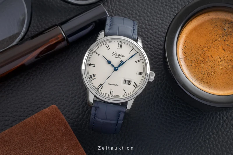 Glashütte Senator steel automatic men's watch 100-03-32-42-04 [2604078]