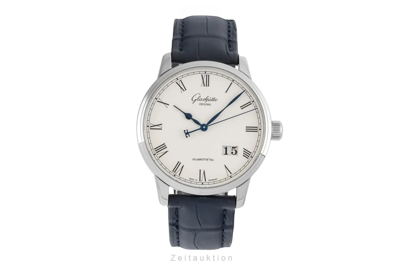 Glashütte Senator steel automatic men's watch 100-03-32-42-04 [2604078]