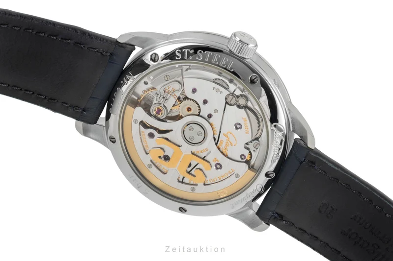 Glashütte Senator steel automatic men's watch 100-03-32-42-04 [2604078]