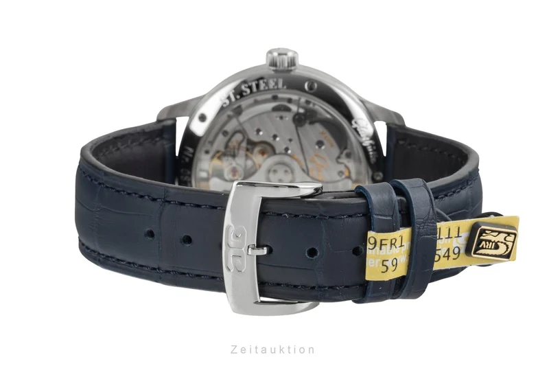 Glashütte Senator steel automatic men's watch 100-03-32-42-04 [2604078]