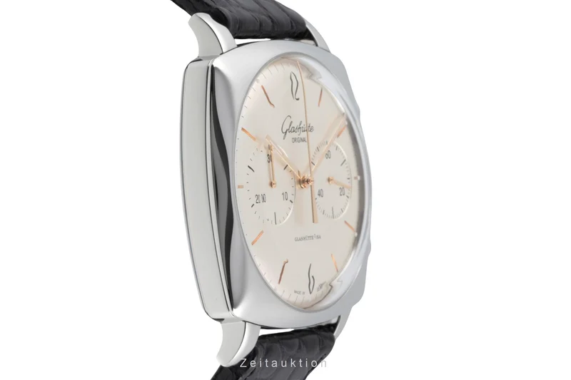 Glashütte Senator Sixties chronograph steel automatic men's watch 1-39-34-03-32-04 [2604069]