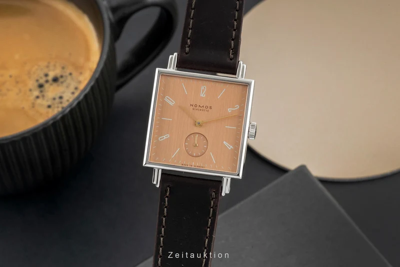Nomos Tetra steel manual winding men's watch 491 Tetra Goldelse [2603809]