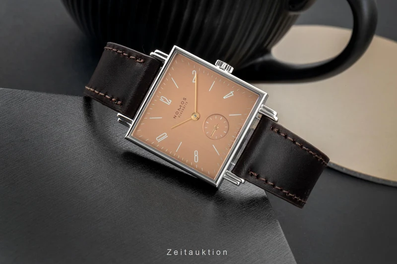 Nomos Tetra steel manual winding men's watch 491 Tetra Goldelse [2603809]