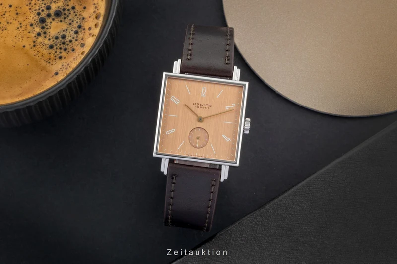 Nomos Tetra steel manual winding men's watch 491 Tetra Goldelse [2603809]