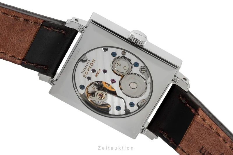 Nomos Tetra steel manual winding men's watch 491 Tetra Goldelse [2603809]