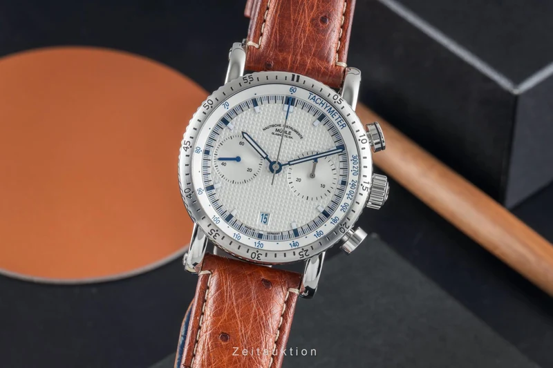 Mühle Teutonia I chronograph steel automatic men's watch M1-29-65-200LB [2603813]
