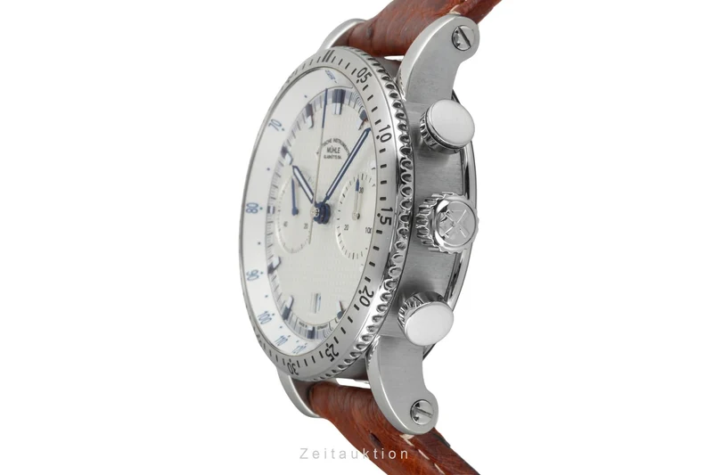 Mühle Teutonia I chronograph steel automatic men's watch M1-29-65-200LB [2603813]
