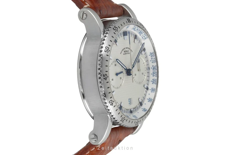 Mühle Teutonia I chronograph steel automatic men's watch M1-29-65-200LB [2603813]