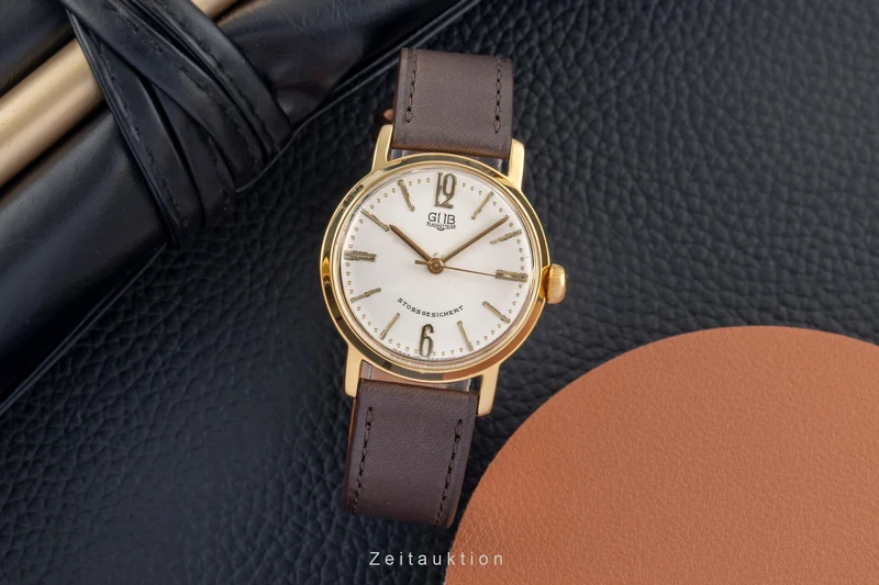Glashütte gilt-brass manual winding men's watch Vintage [2603817]