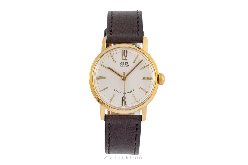 Glashütte gilt-brass manual winding men's watch Vintage [2603817]