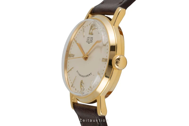 Glashütte gilt-brass manual winding men's watch Vintage [2603817]