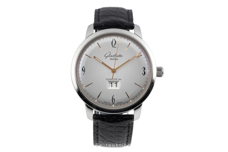 Glashütte Sixties steel automatic men's watch 2-39-47-01-02-04 LP: 8800EUR [2603911]