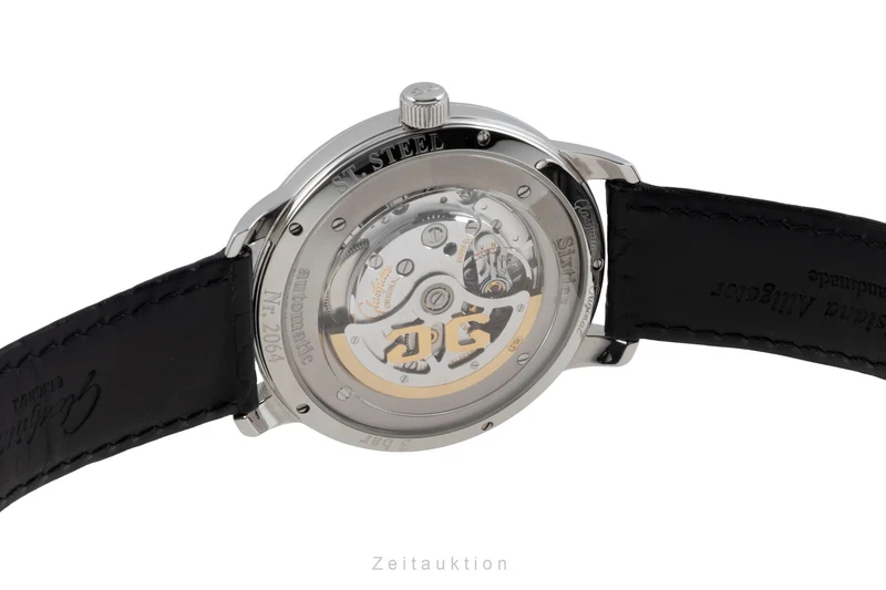 Glashütte Sixties steel automatic men's watch 2-39-47-01-02-04 LP: 8800EUR [2603911]