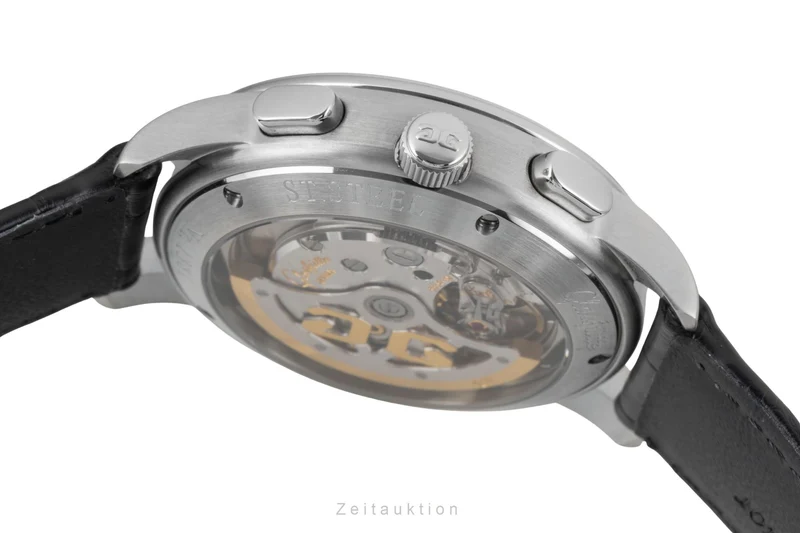 Glashütte Senator chronograph steel automatic men's watch 1-39-31-11-13-04 [2603951]