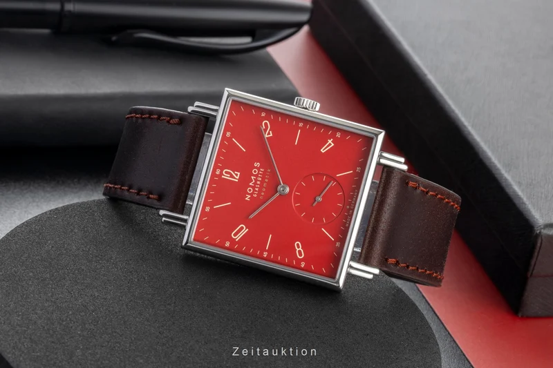 Nomos Tetra steel automatic men's watch 421.S2 Limited [2603869]