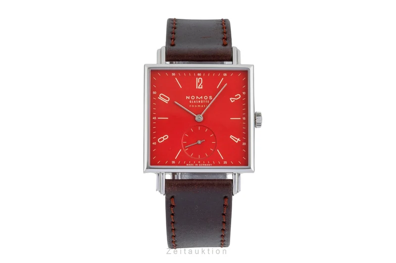 Nomos Tetra steel automatic men's watch 421.S2 Limited [2603869]