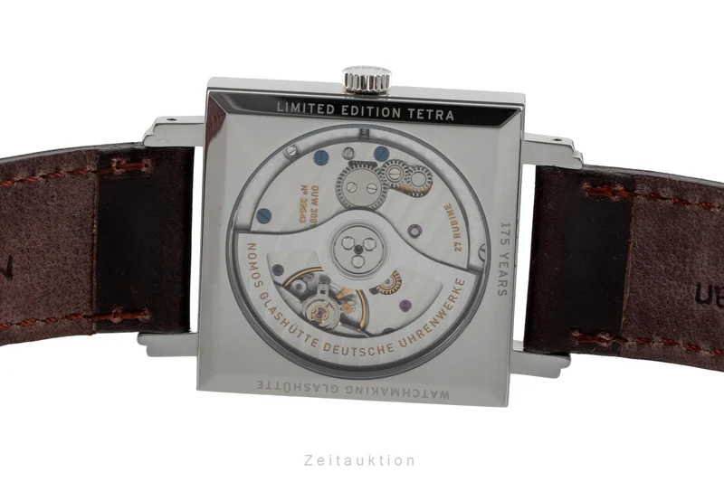 Nomos Tetra steel automatic men's watch 421.S2 Limited [2603869]