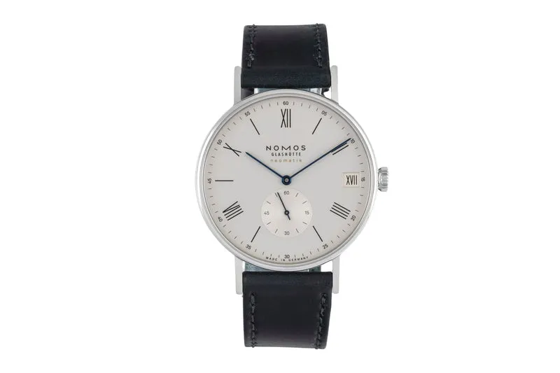 Nomos Ludwig steel automatic men's watch 262 LP: 3780EUR [2603938]