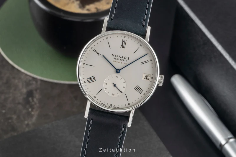 Nomos Ludwig steel automatic men's watch 262 LP: 3780EUR [2603938]