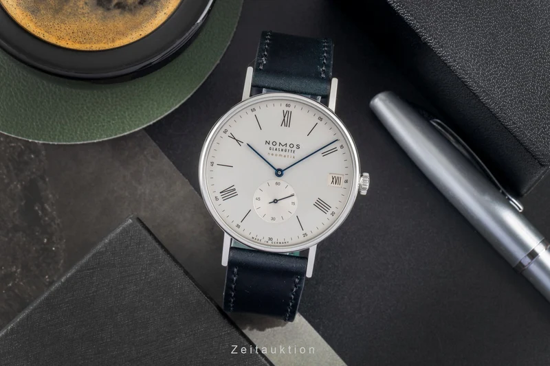 Nomos Ludwig steel automatic men's watch 262 LP: 3780EUR [2603938]