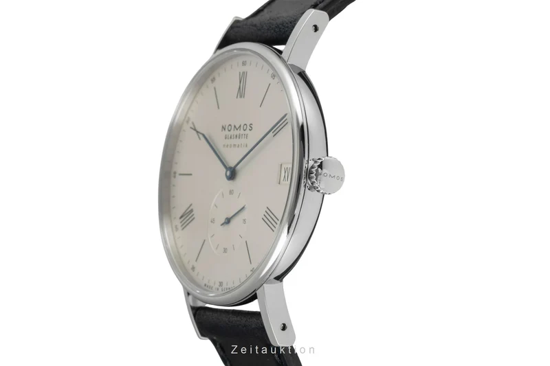 Nomos Ludwig steel automatic men's watch 262 LP: 3780EUR [2603938]