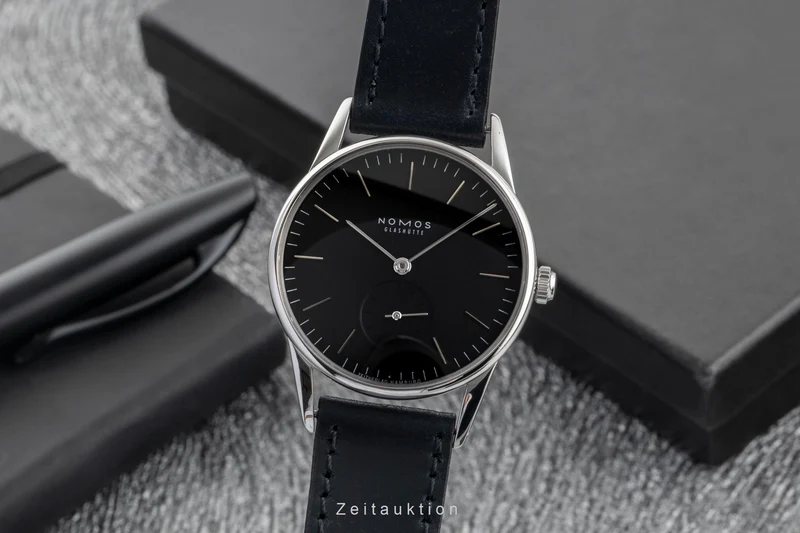 Nomos Orion steel manual winding men's watch 307 [2603806]