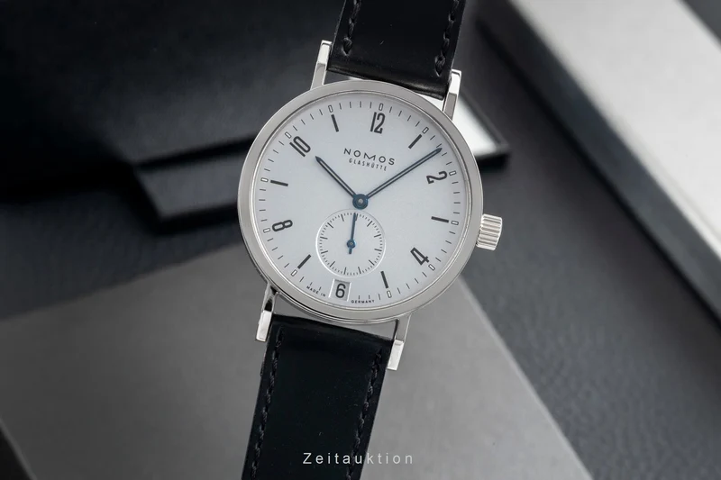 Nomos Tangente Sport steel manual winding men's watch 531 [2603788]