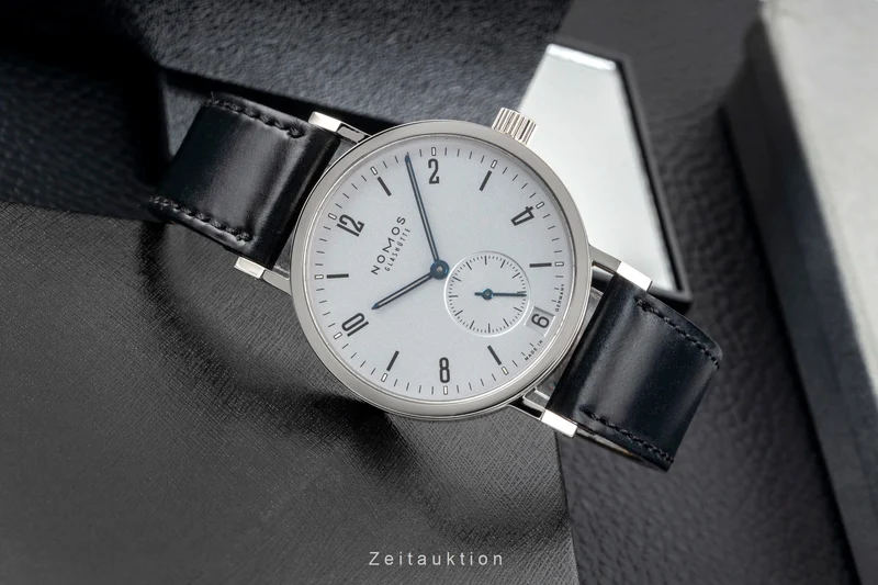 Nomos Tangente Sport steel manual winding men's watch 531 [2603788]