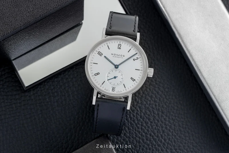 Nomos Tangente Sport steel manual winding men's watch 531 [2603788]
