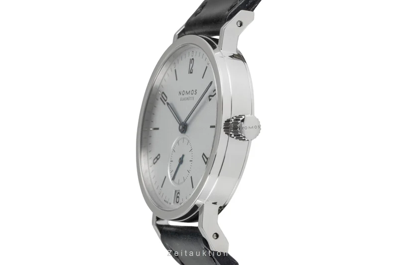 Nomos Tangente Sport steel manual winding men's watch 531 [2603788]