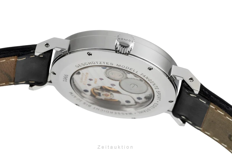 Nomos Tangente Sport steel manual winding men's watch 531 [2603788]