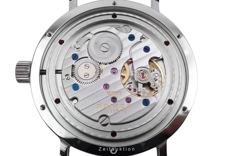 Nomos Tangente Sport steel manual winding men's watch 531 [2603788]
