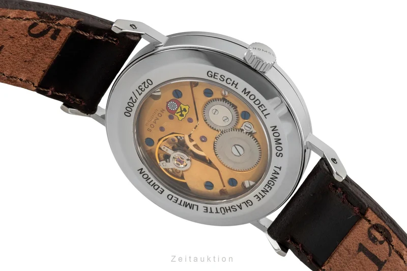 Nomos Tangente steel manual winding men's watch Tangente Glashütte Limited [2603760]